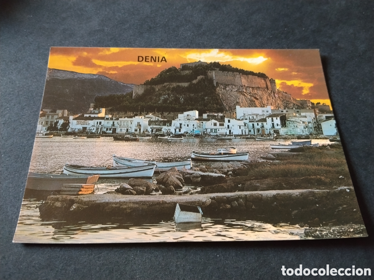 Postales: Postal Denia atardecer