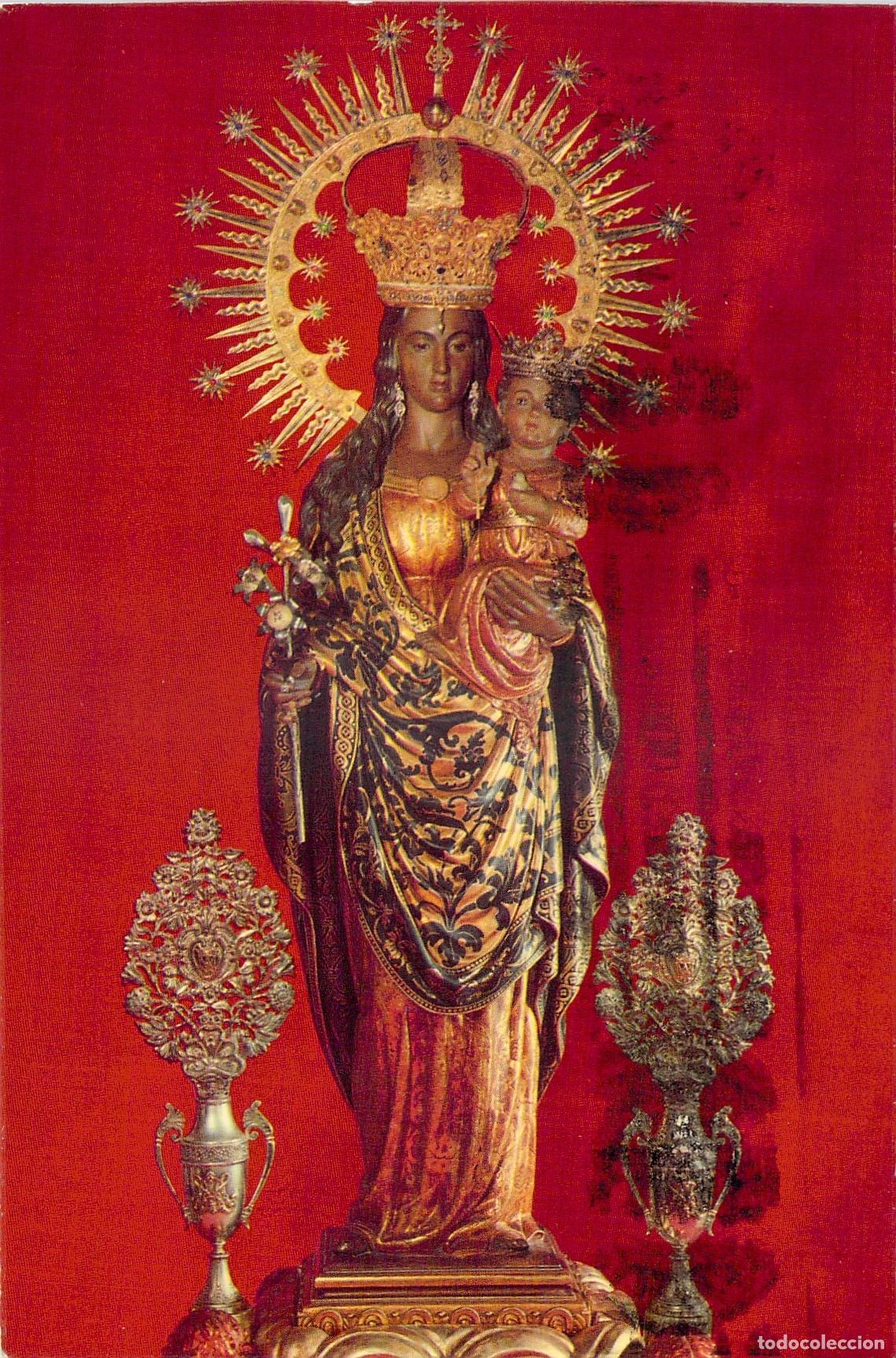 Postales: Postal de la Virgen de la Seo Patrona de Jativa