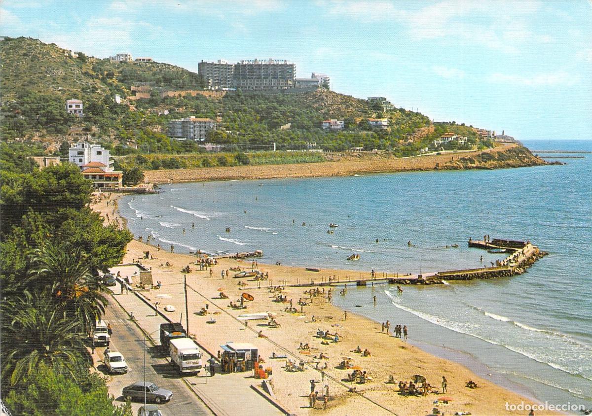 Postales: Postal de la Playa de Benicassim Costa del Azahar