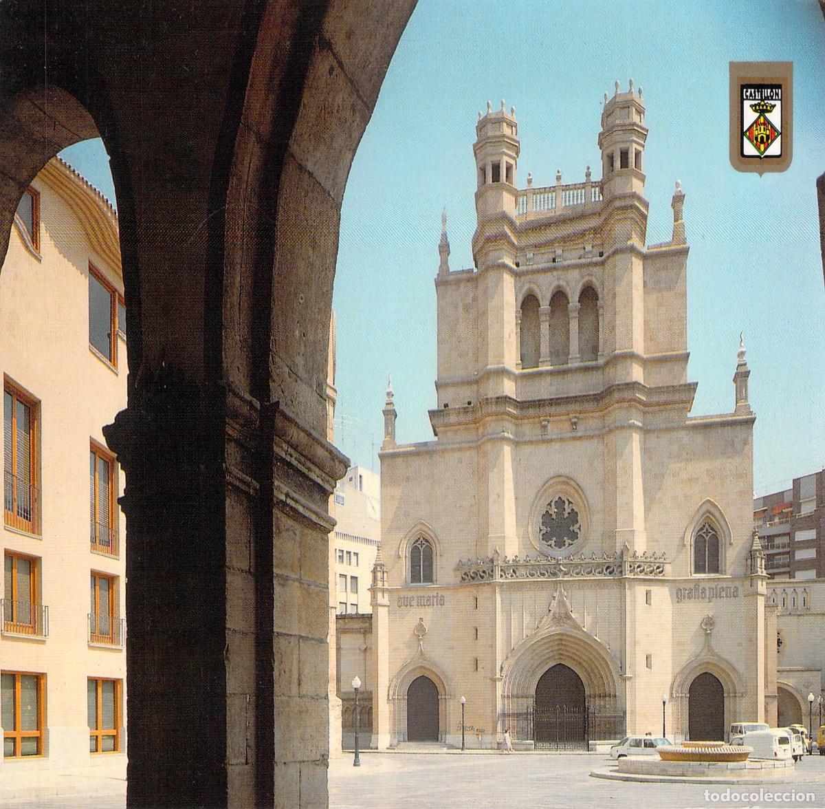 Postales: Postal de la Catedral de Santa Mar&iacute;a en Castell&oacute;n