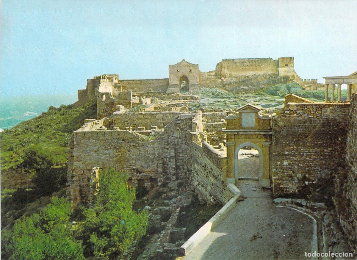 Postales: Postal de Sagunto: Vista parcial del Castillo en Valencia