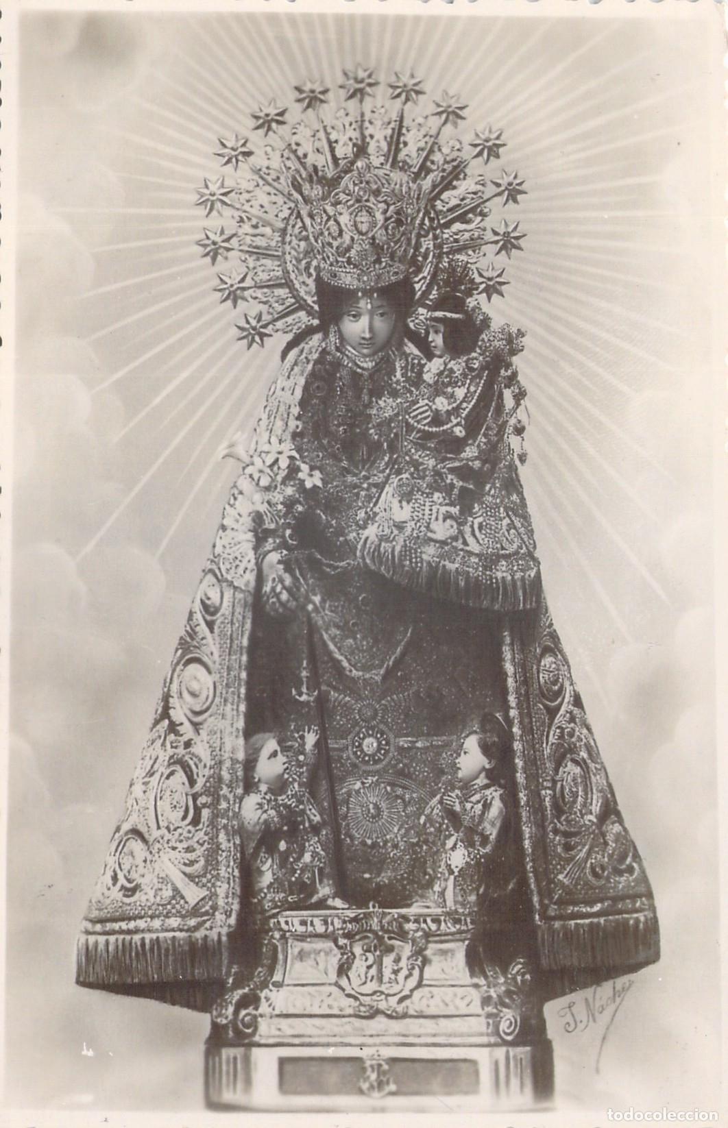 Postales: Postal de la Virgen de los Desamparados de Valencia