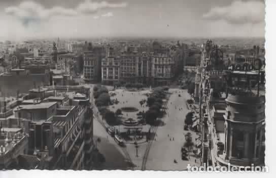 Postales: VALENCIA ESCRITA PLAZA DEL CAUDILLO