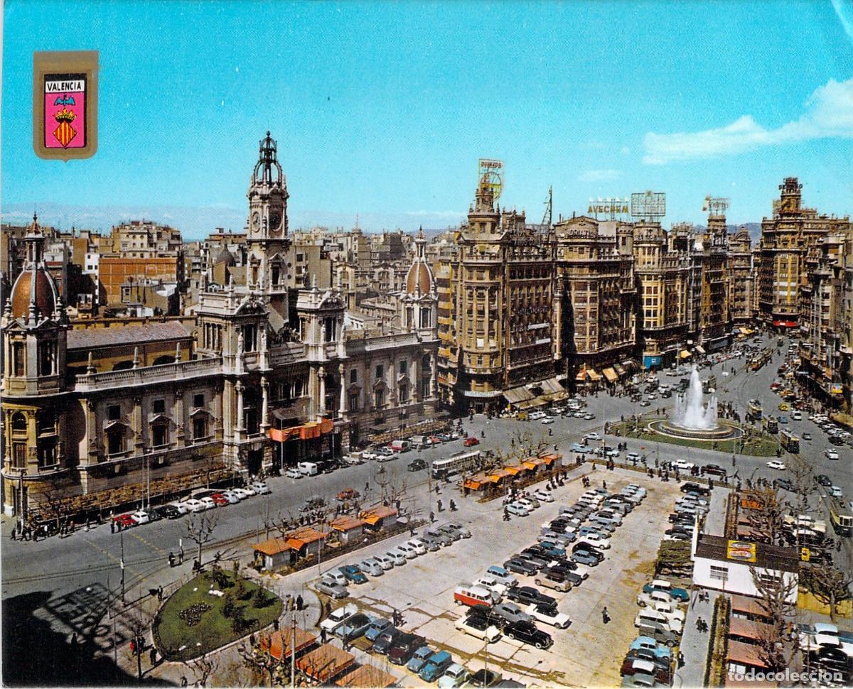 Postales: Postal de Valencia Plaza del Ayuntamiento