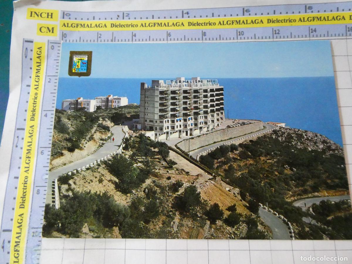 Postales: POSTAL DE CASTELL&Oacute;N. A&Ntilde;O 1969 BENICASIM CENTRO TERMALISMO HELLO MARINO RECUPERACI&Oacute;N FUNCIONAL 3113
