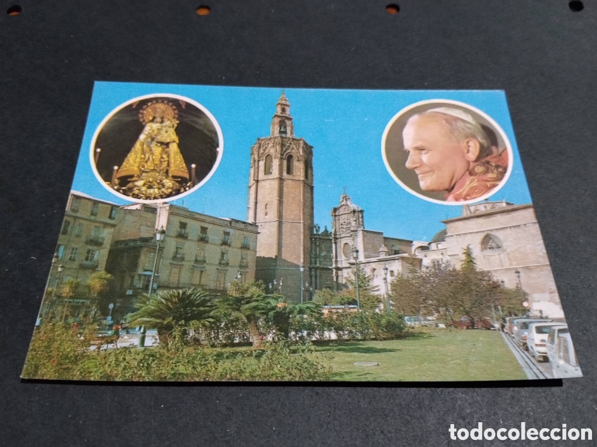 Postales: Postal Valencia visita del Papa Juan Pablo ll