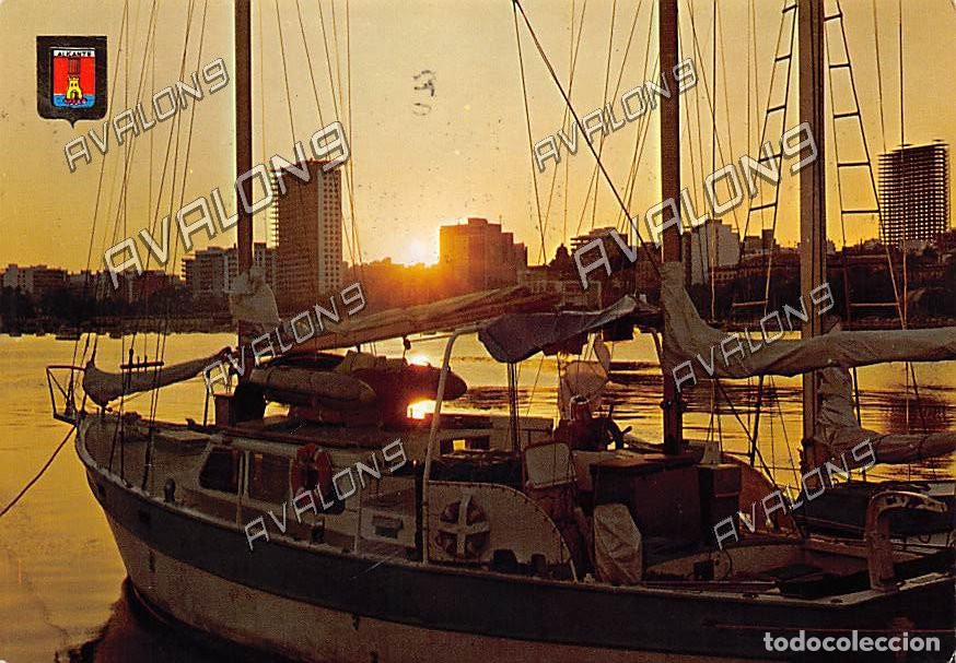 Postales: Puesta de Sol (Alicante) - Circulada con sello - 1972