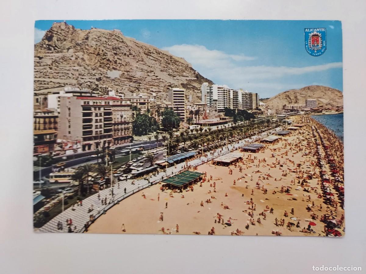 Postales: POSTAL ALICANTE PLAYA DEL POSTIGUET. 1972. SIN CIRCULAR. AYALA 95