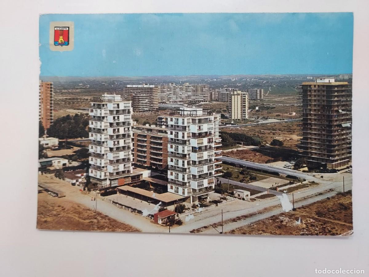 Postales: POSTAL ALICANTE PLAYA DE SAN JUAN TORRES COSTA BLANCA. 1970. CIRCULADA. SUBIRATS