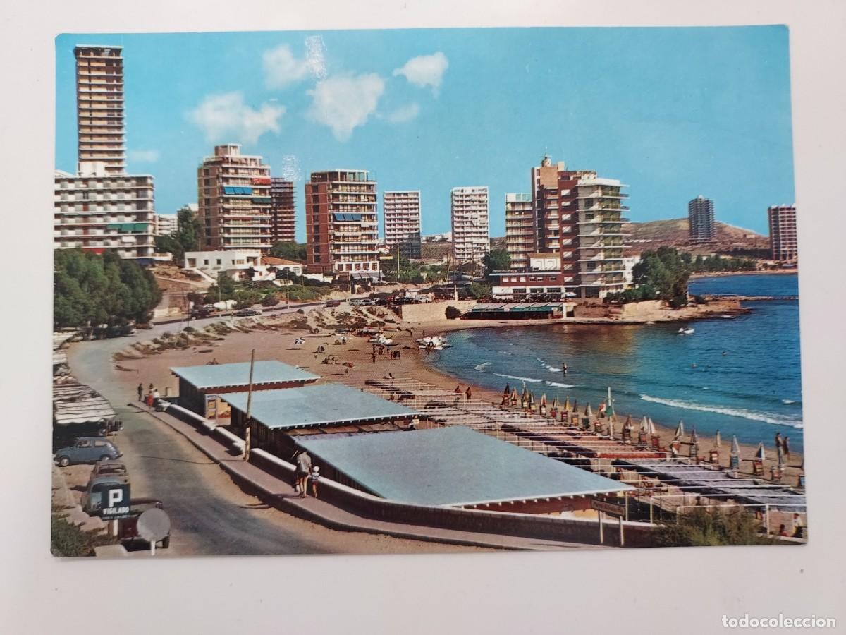 Postales: POSTAL ALICANTE PLAYA DE LA ALBUFERETA. 1969. SIN CIRCULAR. AYALA 13