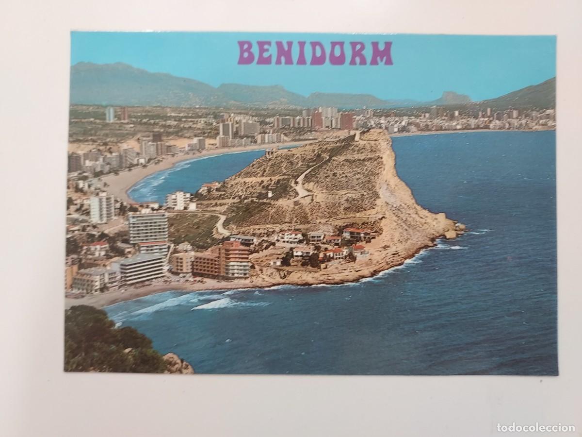 Postales: POSTAL BENIDORM CALA DE FINESTRAT. 1979. SIN CIRCULAR. GALIANA 39. ALICANTE