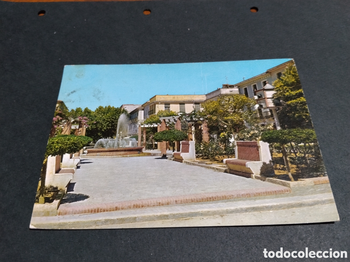 Postales: Postal Denia, glorieta,algo usada
