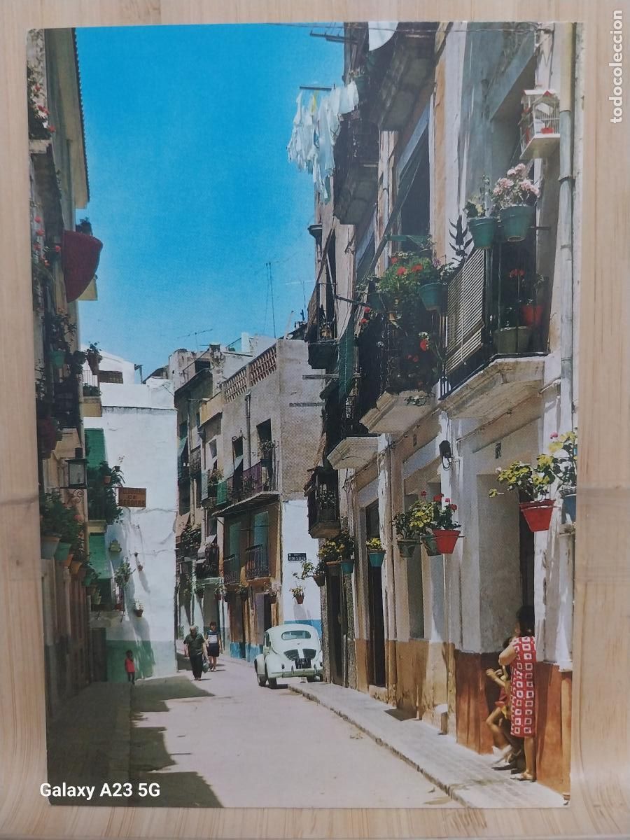 Postales: RUTA DE LAS FLORES ALICANTE ED GARRABELLA 42 ANIMADA SEAT 600 SC ORIGINAL