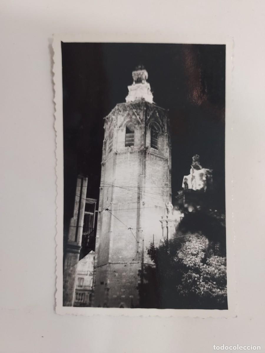 Postales: POSTAL VALENCIA TORRE DEL MIGUELETE. CIRCULADA EN 1955 A PARIS. DARVI 101. SELLO CORREO AEREO