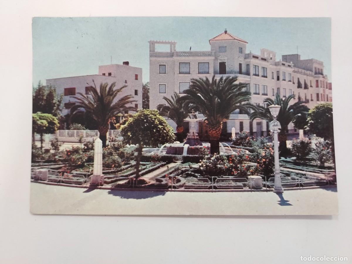 Postales: POSTAL GANDIA PLAZA DE CRISTO REY. 1958. CIRCULADA. JDP PENALBA