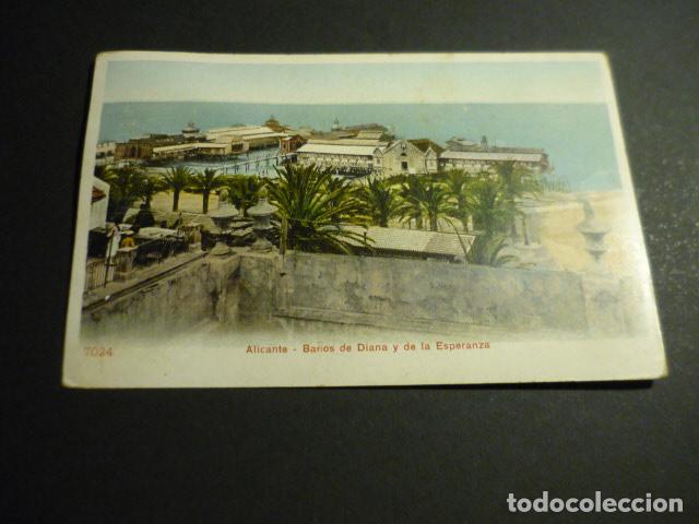 Cartoline: ALICANTE BA&Ntilde;OS DE DIANA Y DE LA ESPERANZA
