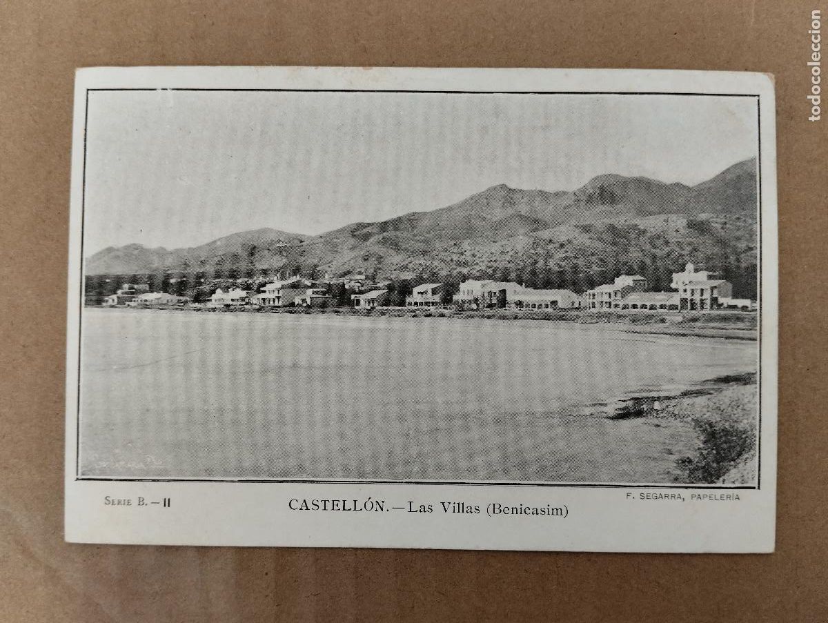 Postales: CASTELLON. LAS VILLAS (BENICASIM). F.SEGARRA
