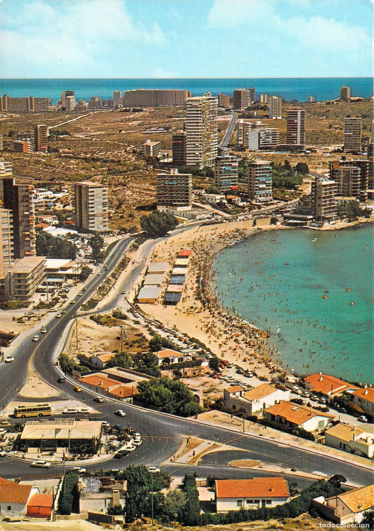 Postales: Postal de la Playa de San Juan y Albufera en Alicante