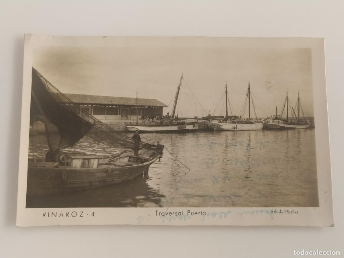 Postales: VINAROZ - TRAVERSAL PUERTO - ED J. MIRALLES - 4 - FOTOGRAFICA - POSTAL ANTIGUA (116.717)