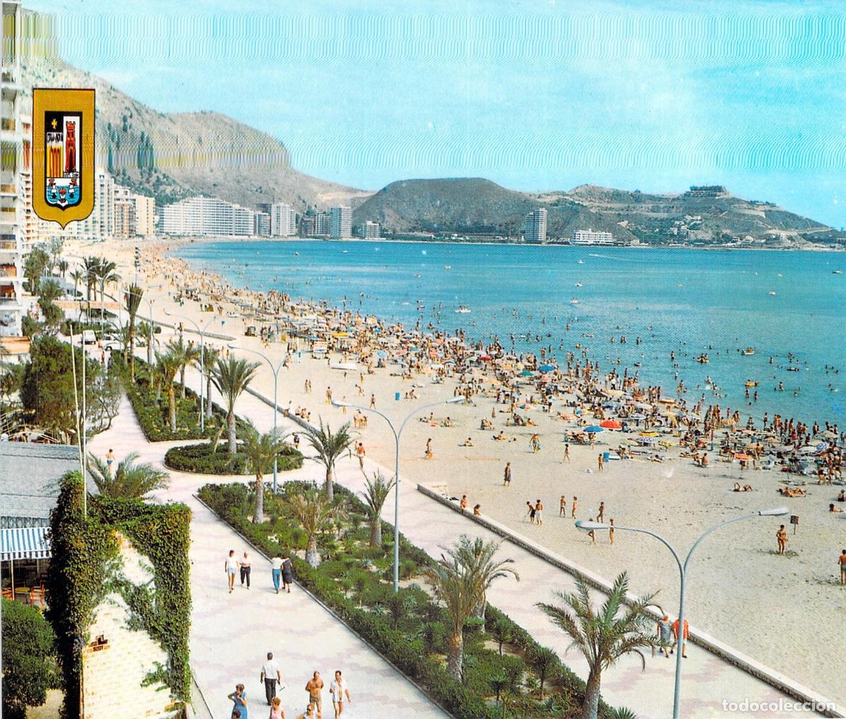 Postales: Postal de Cullera Paseo Mar&iacute;timo Valencia