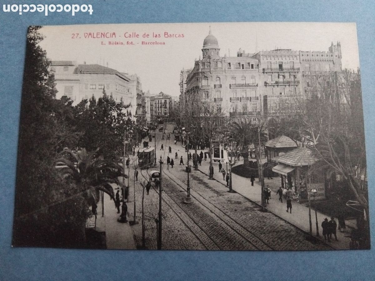 Postales: Postal Valencia. Calle de las Barcas