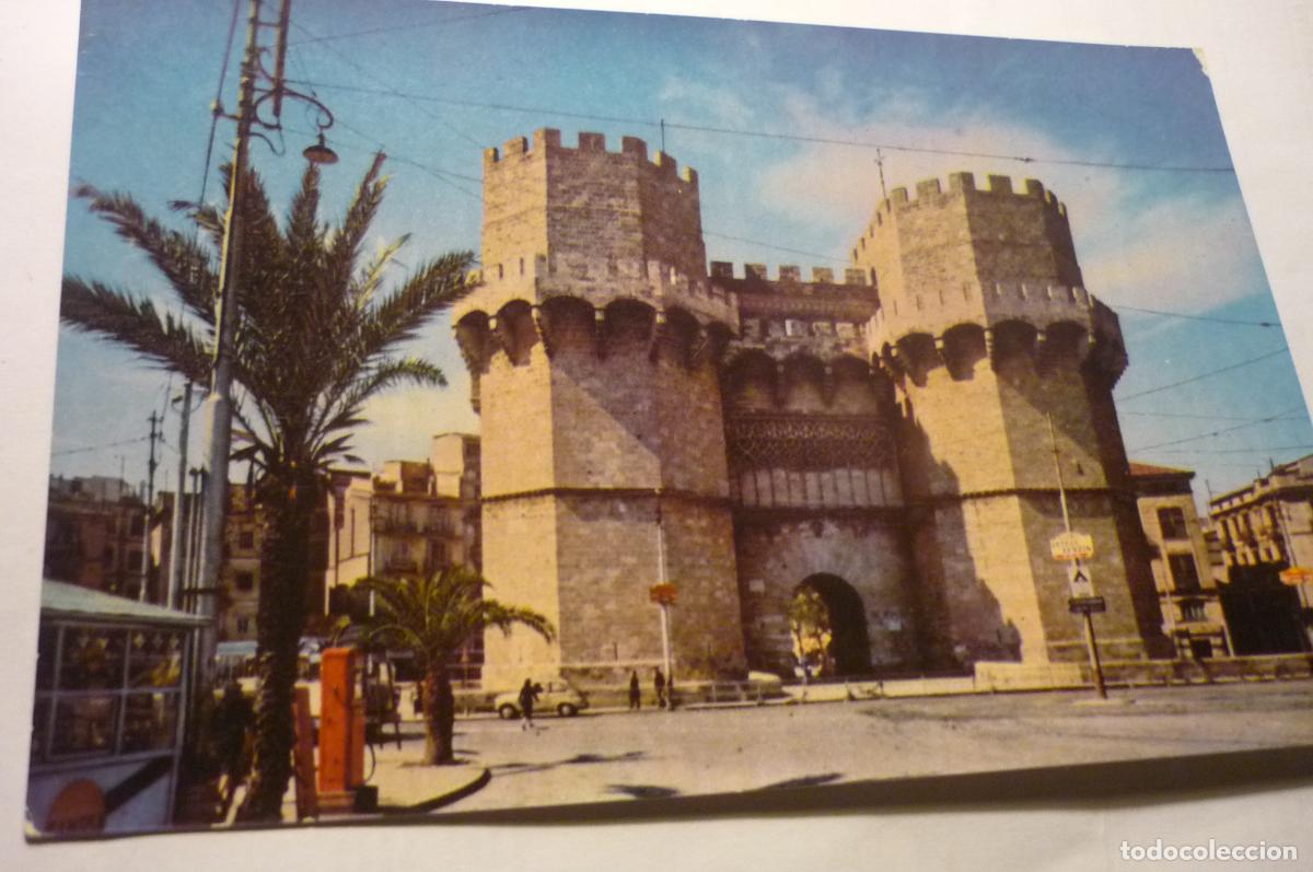 Postales: postal valencia torres serranod cm
