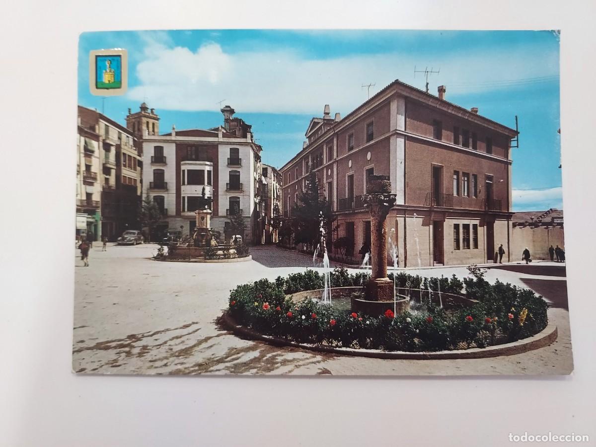 Postales: POSTAL SEGORBE PLAZA DEL GENERALISIMO. 1966. ESCRITA. CASTELLON. COMAS 4