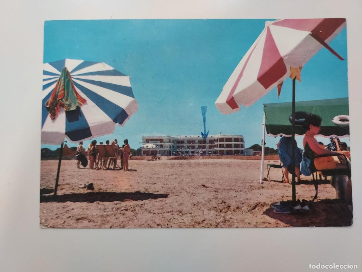 Postales: POSTAL CASTELLON DE LA PLANA PINAR DEL GRAO RESIDENCIA SINDICATO NACIONAL TRANSPORTES. 1962
