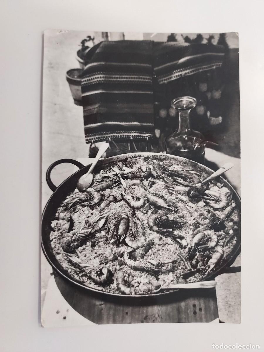 Postales: POSTAL VALENCIA PAELLA VALENCIANA. A&Ntilde;OS 1950. CIRCULADA. JDP 4