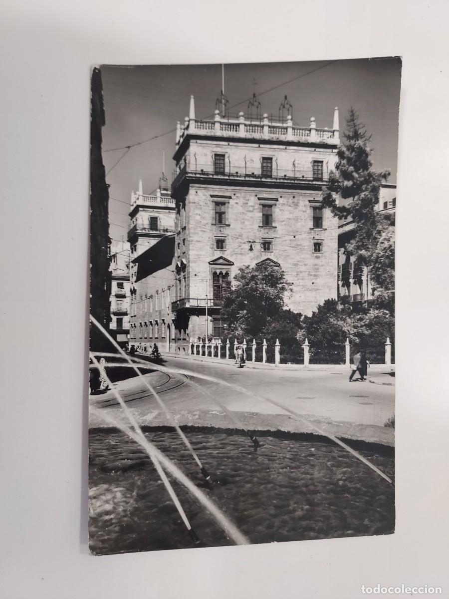 Postales: POSTAL VALENCIA PALACIO DE LA GENERALIDAD. A&Ntilde;OS 1950. SIN CIRCULAR. JDP 6001