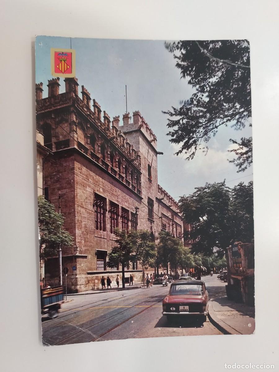 Postales: POSTAL VALENCIA LA LONJA. 1963. ESCRITA. SUBIRATS 885