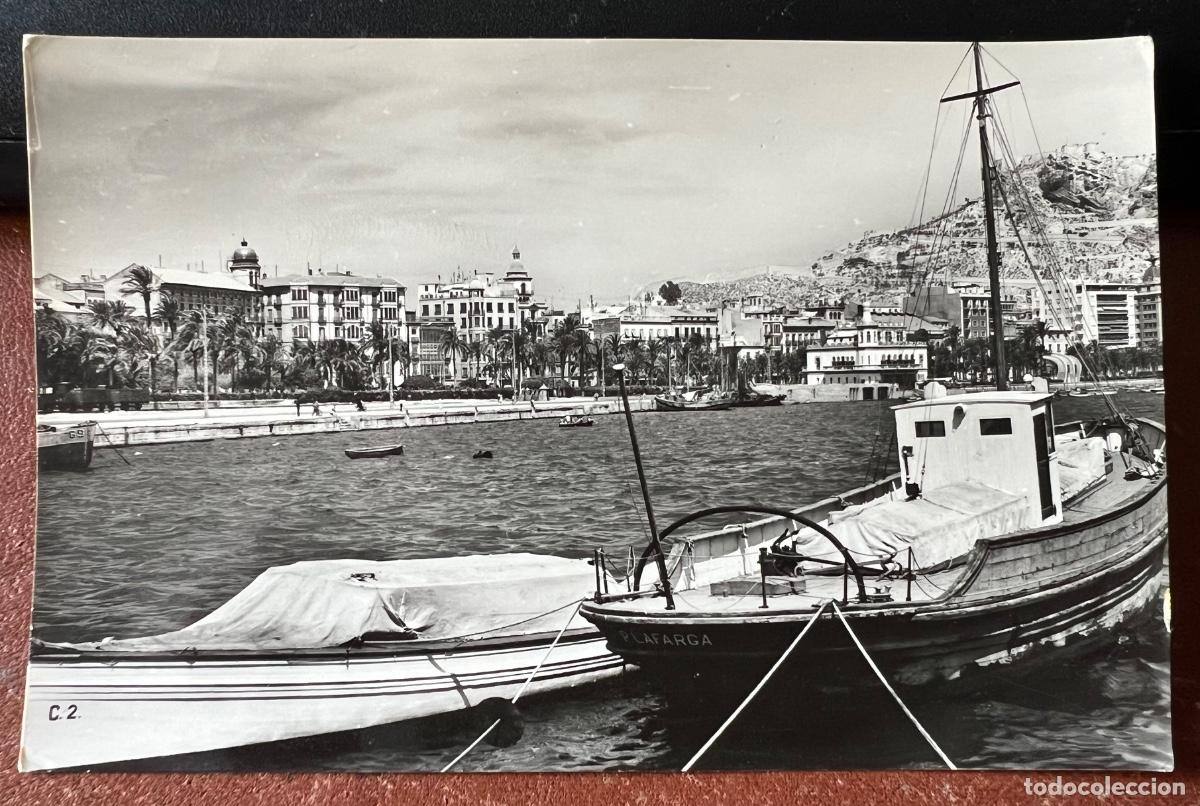 Postales: Postal de Alicante - Detalle del Puerto - Fisa