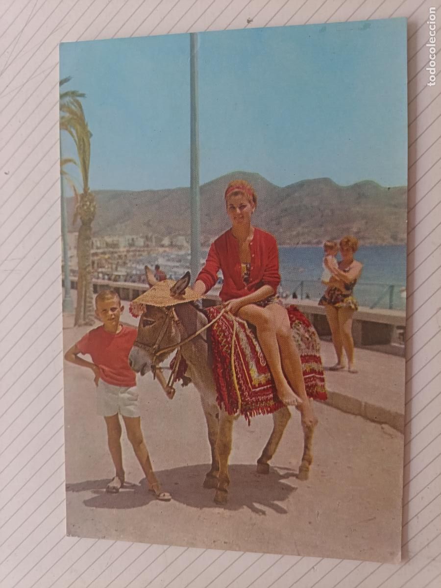 Postales: Benidorm, Alicante, escrita