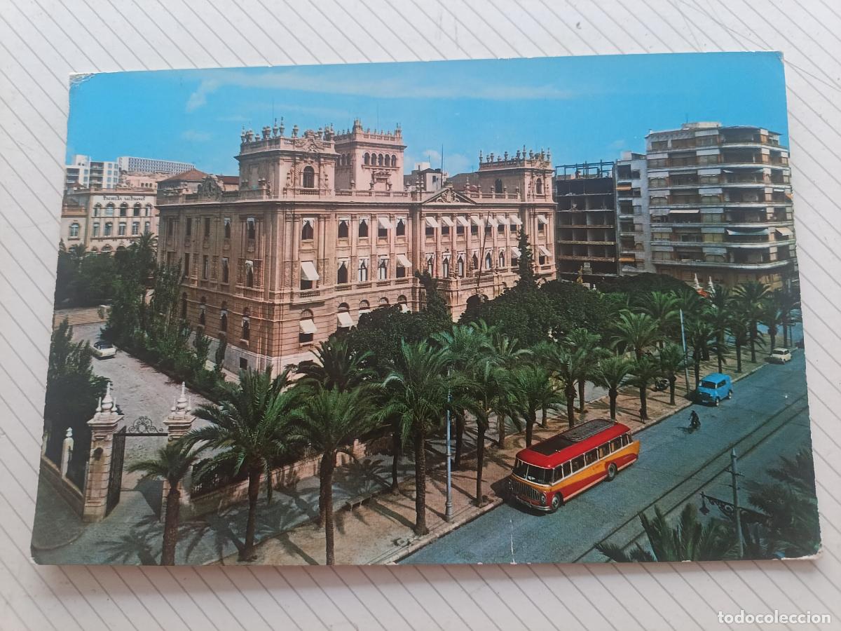 Postales: Alicante, circulada a&ntilde;os 60