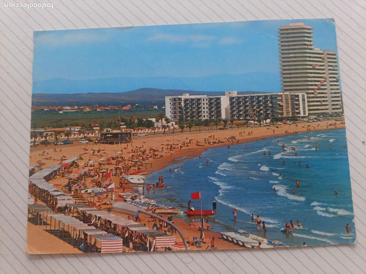 Postales: Pe&ntilde;&iacute;scola, circulada 1976