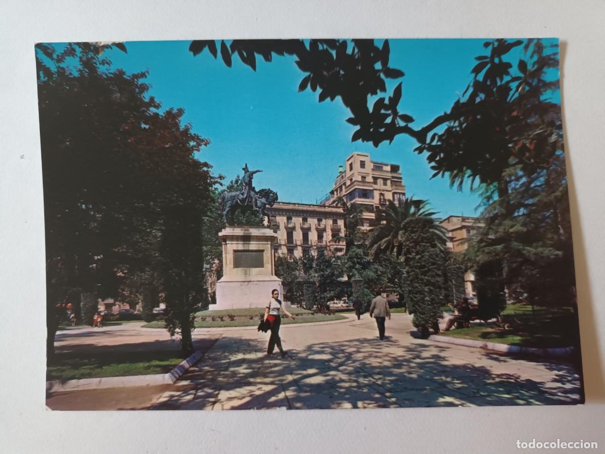 Postales: VALENCIA. PLAZA DE ALFONSO EL MAGNANIMO (1970) - FRANQUEO