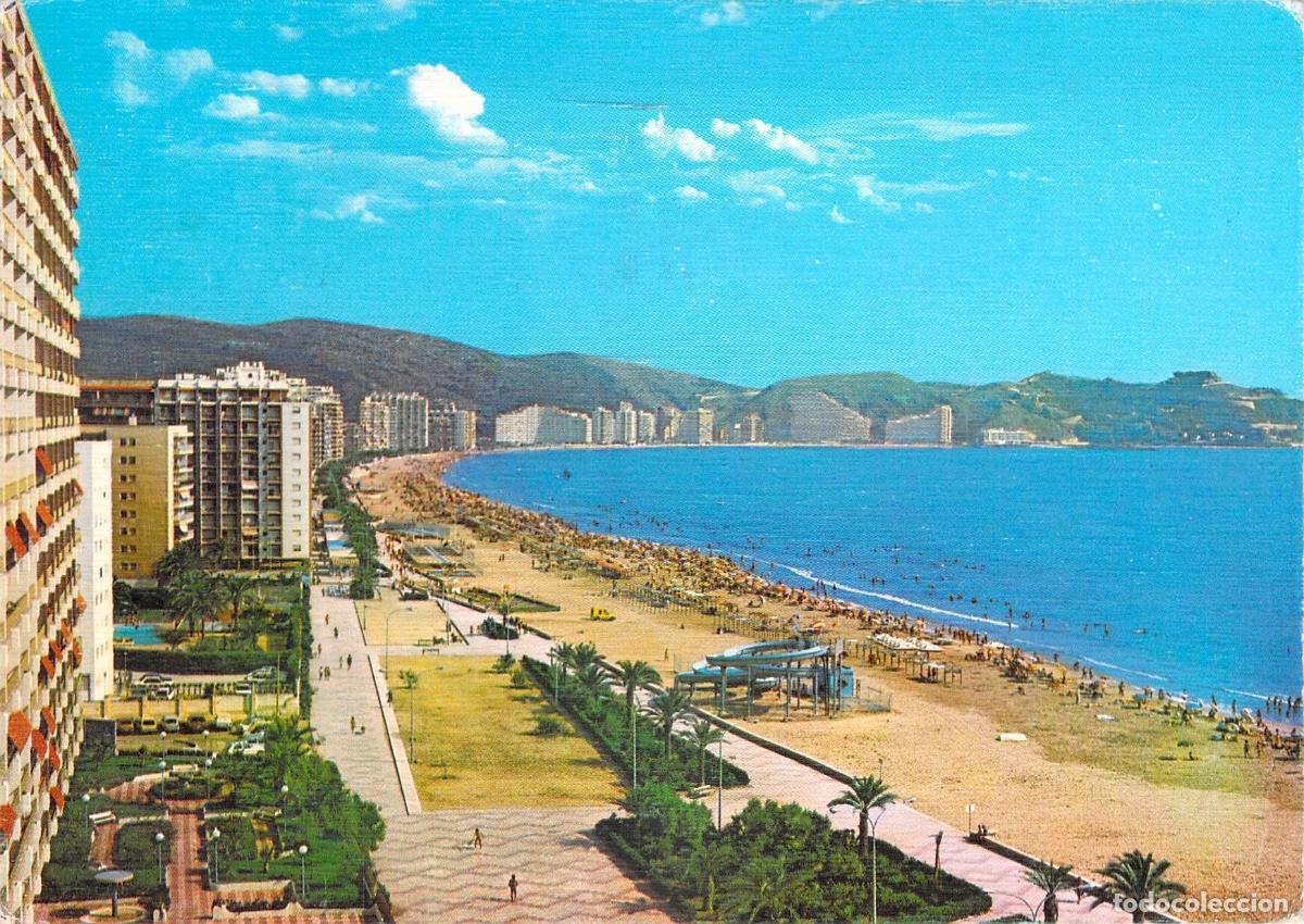 Postales: Postal de Cullera Paseo Mar&iacute;timo y Playa Valencia
