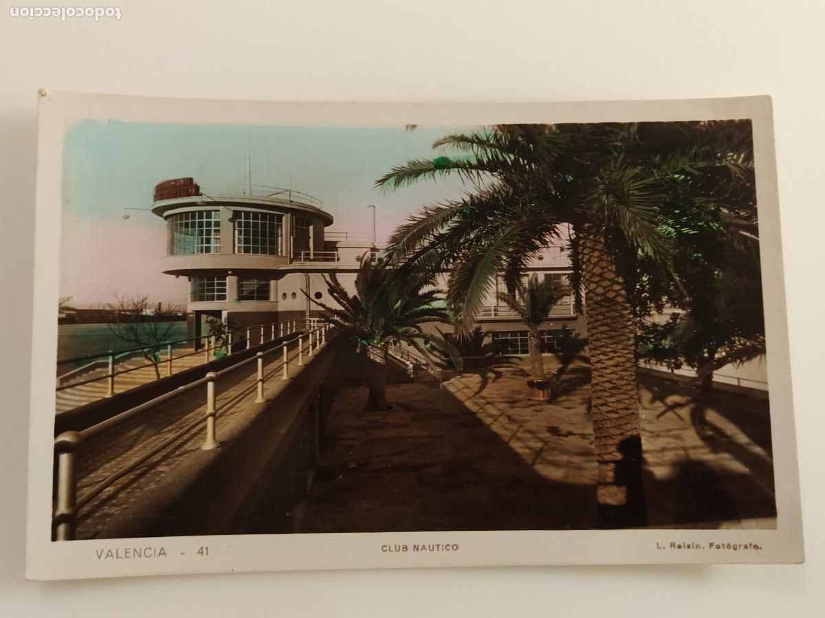 Postales: VALENCIA - CLUB NAUTICO - FOTO ROISIN - POSTAL ANTIGUA (116.788)