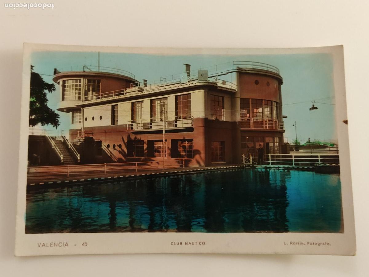 Postales: VALENCIA - CLUB NAUTICO - FOTO ROISIN - POSTAL ANTIGUA (116.791)