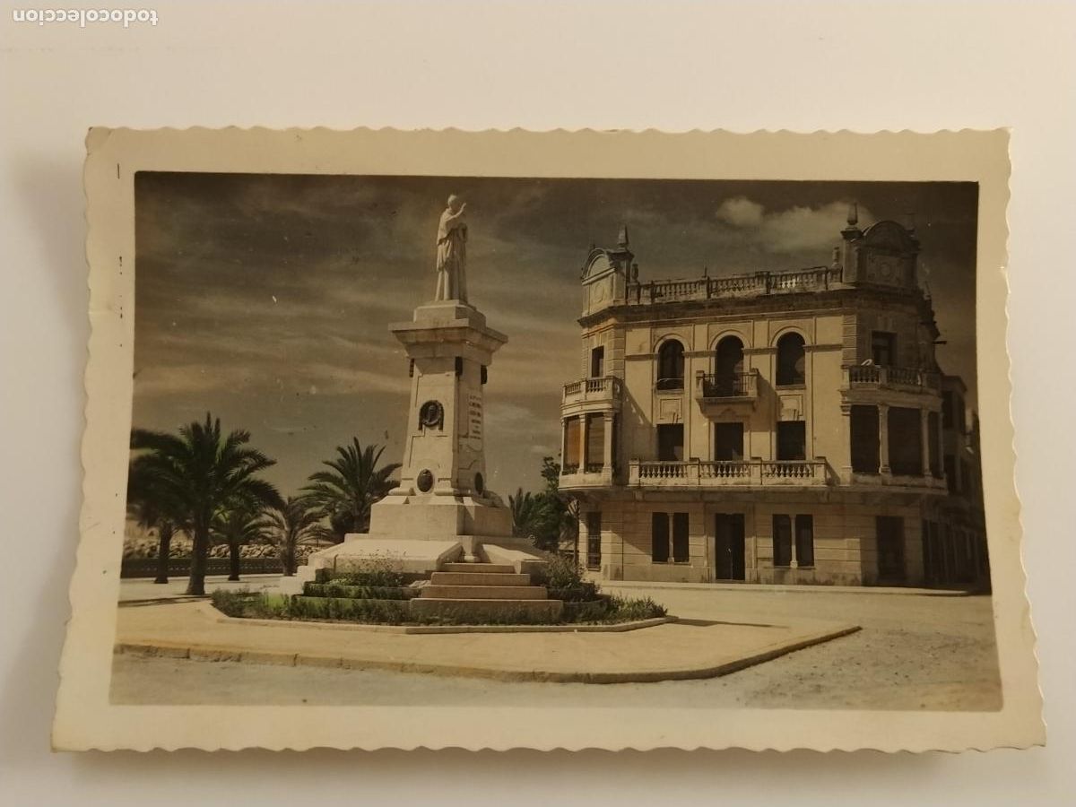 Postales: VINAR&Oacute;S - VINAROZ - AVENIDA DEL GENERALISIMO - ED COMAS ALDEA - POSTAL ANTIGUA (116.886)