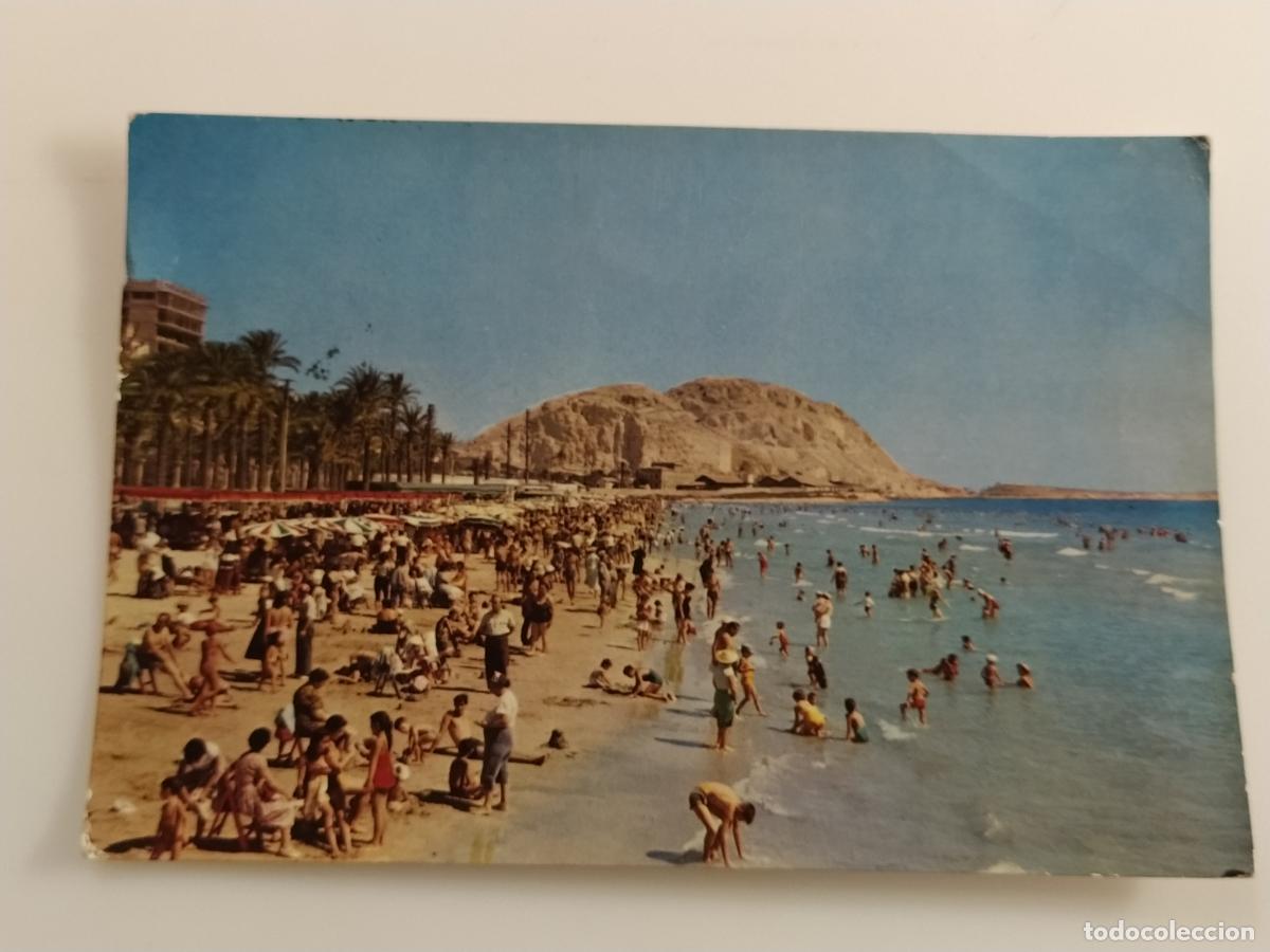 Postales: ALICANTE - PLAYA DEL POSTIGUET - POSTAL ANTIGUA (116.921)