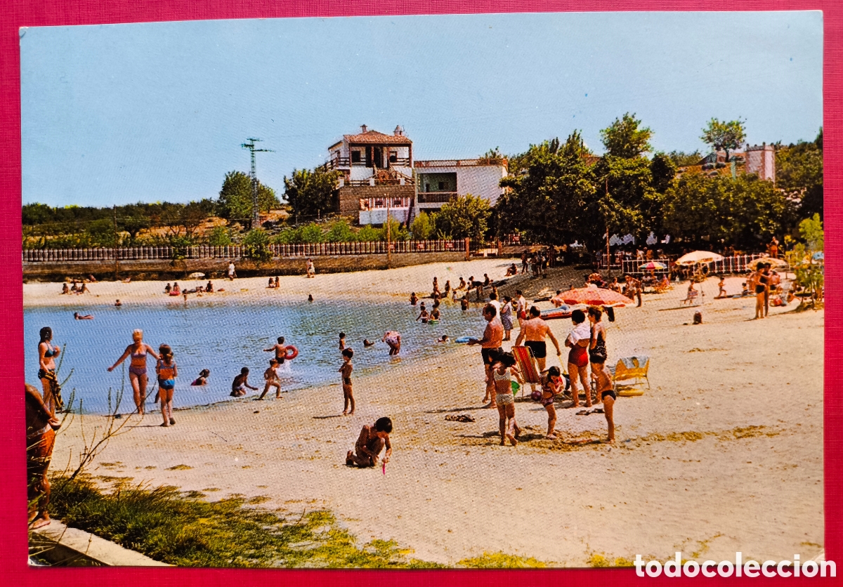 Postales: NAVARR&Eacute;S PLAYA MONTE POSTAL A COLOR EX. AMPARO ARGENTE VALENCIA C. 1975