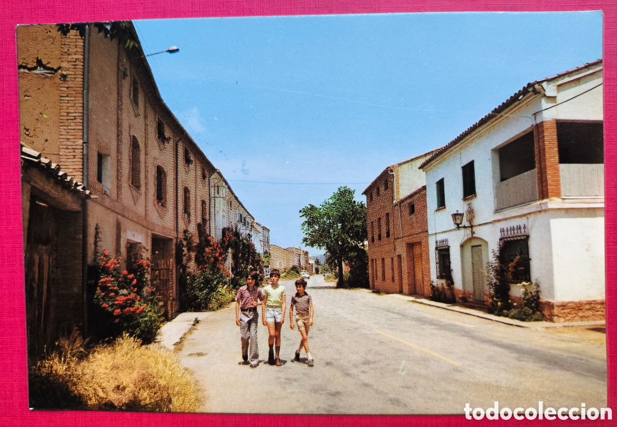 Postales: TORREBAJA AVDA. TERUEL POSTAL A COLOR EX. HER G&Oacute;MEZ VALENCIA 1976
