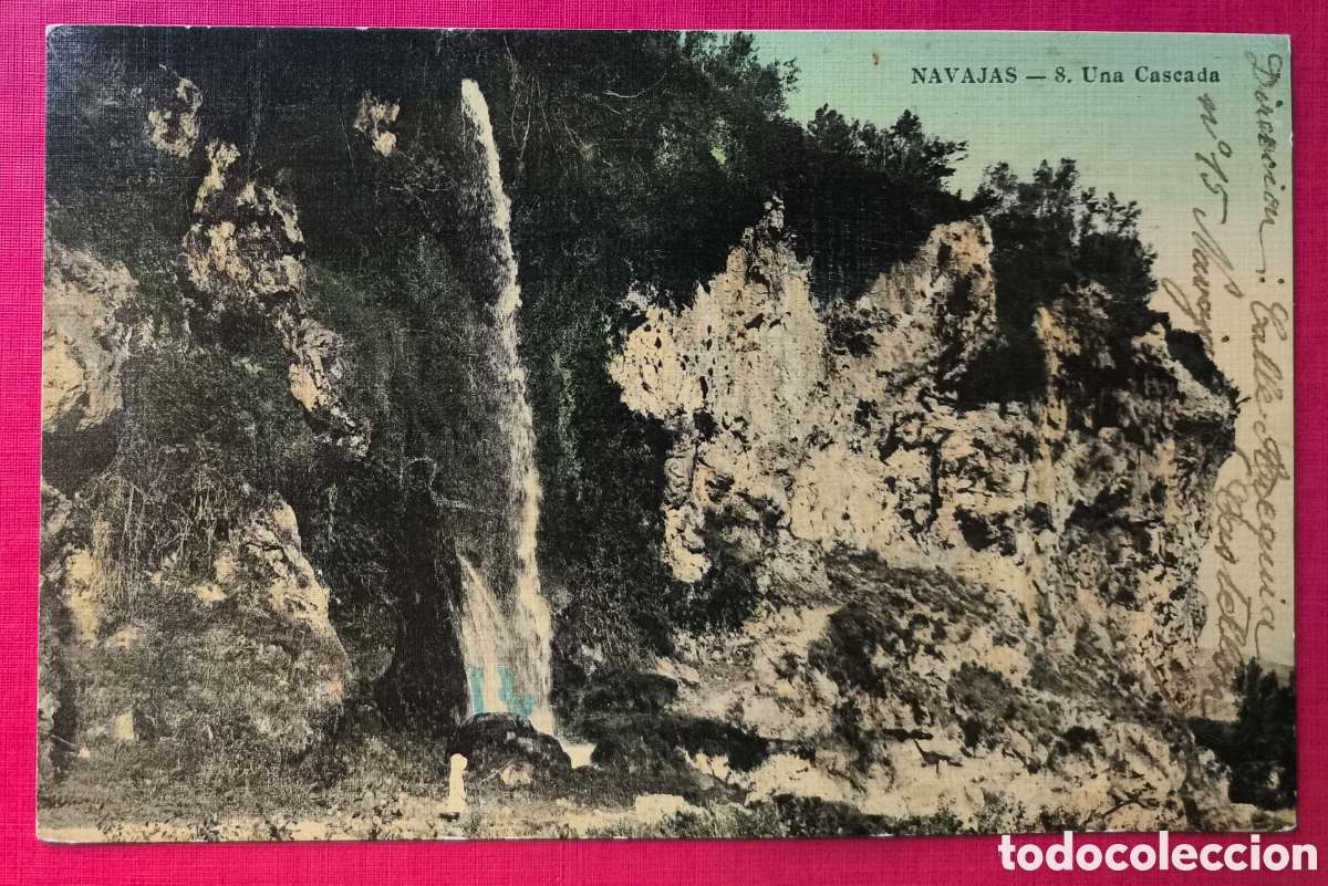 Postales: NAVAJAS POSTAL A COLOR CIRCULADA ALACANT 1921