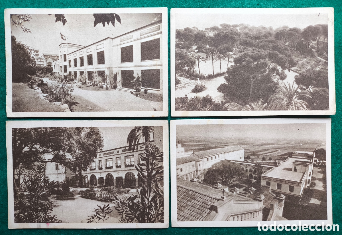 Postales: GODELLA COLEGIO SGDO. CORAZ&Oacute;N POSTAL LOTE 4 VALENCIA C. 1960