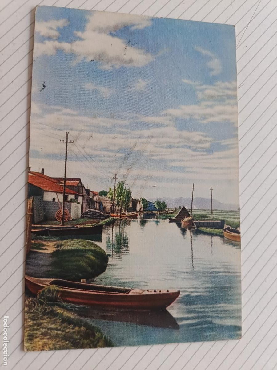 Postales: Albufera de Valencia. Postal antigua