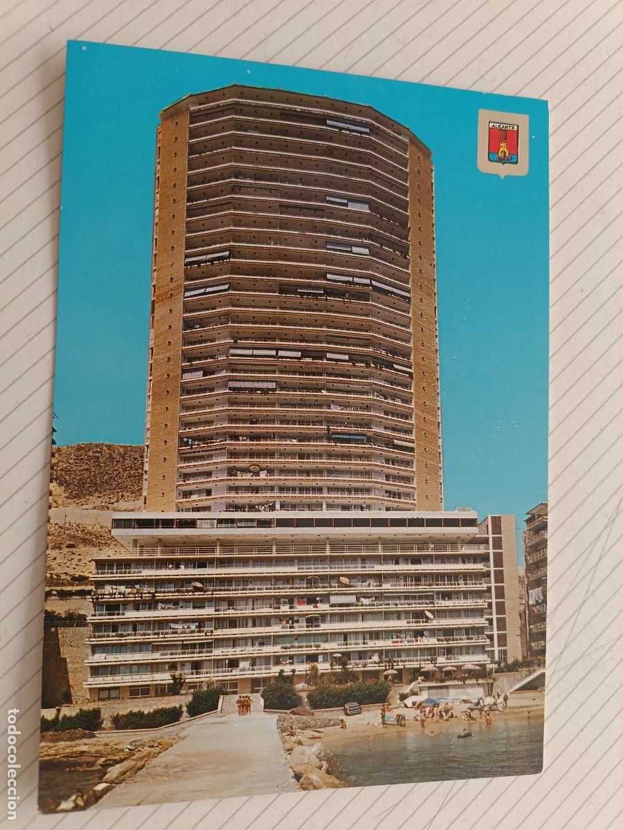 Postales: Albufereta, Alicante, postal no usada