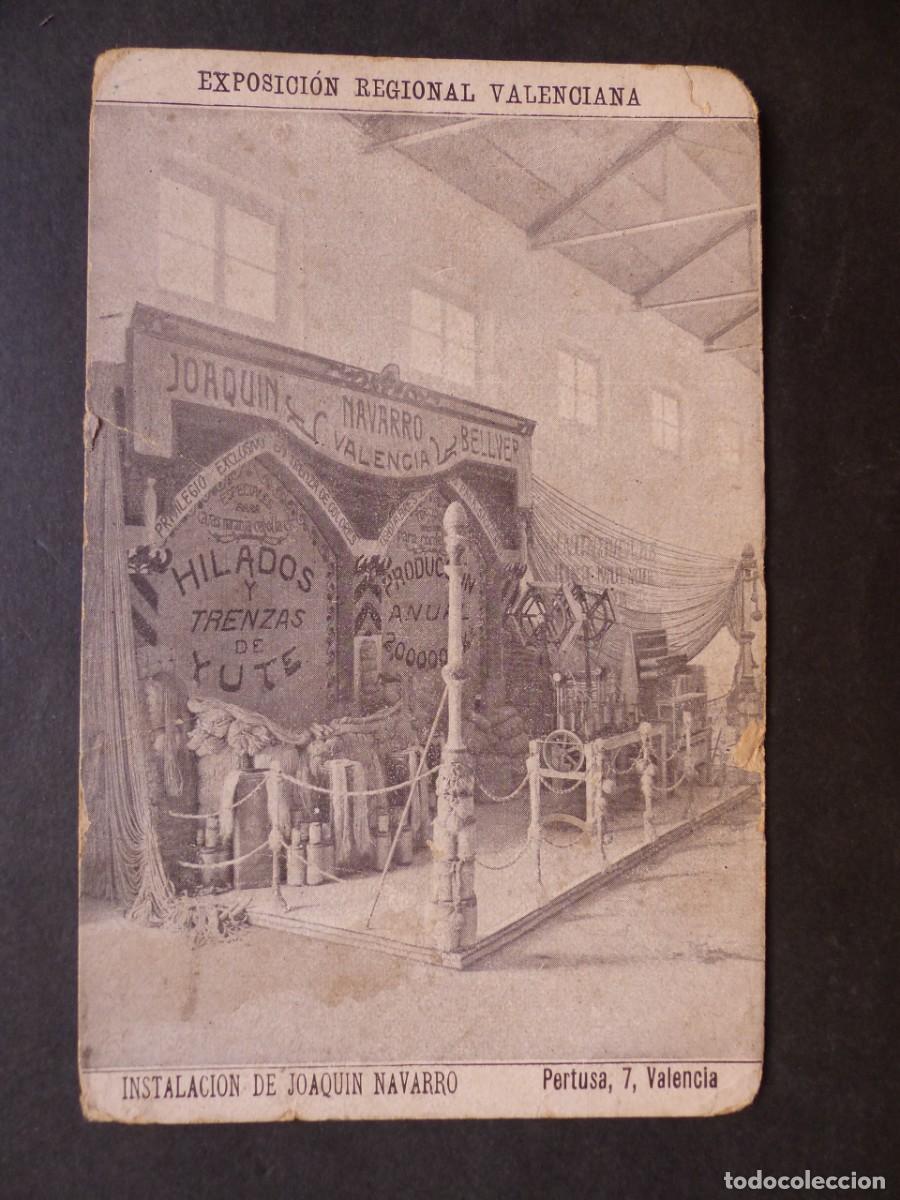 Postales: VALENCIA, EXPOSICION REGIONAL VALENCIANA 1909, INSTALACION DE JOAQUIN NAVARRO