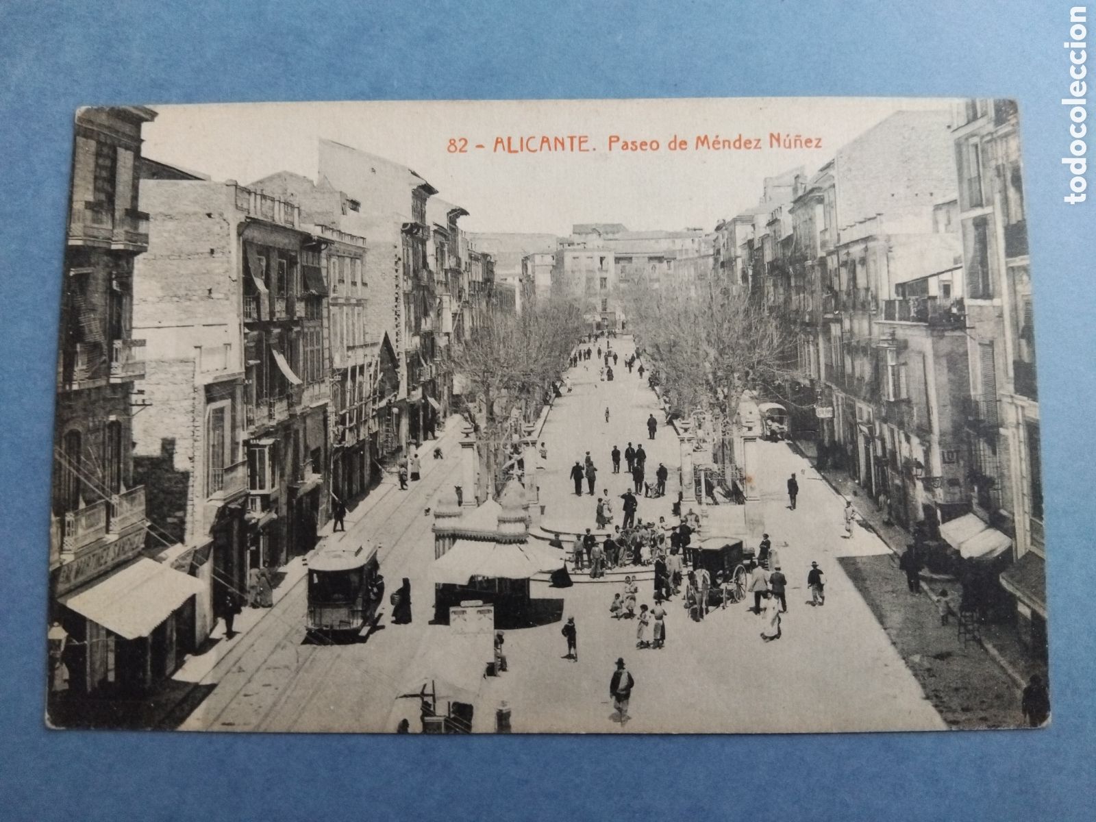 Postales: Postal Alicante, Paseo de M&eacute;ndez-N&uacute;&ntilde;ez