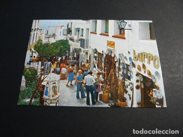 Postales: PE&Ntilde;ISCOLA CASTELLON CALLE TIPICA